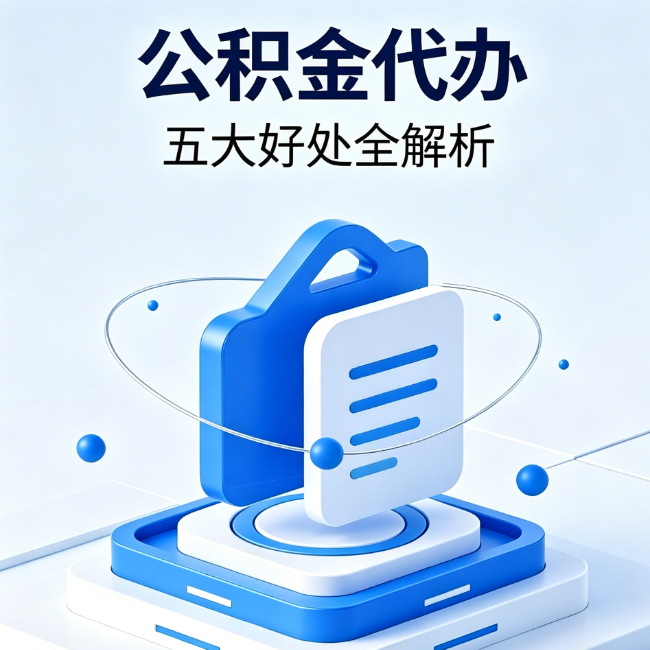 通化公积金代办到底值不值?这5大好处让你少走弯路
